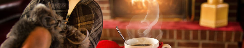 Cozied Up by the Fire